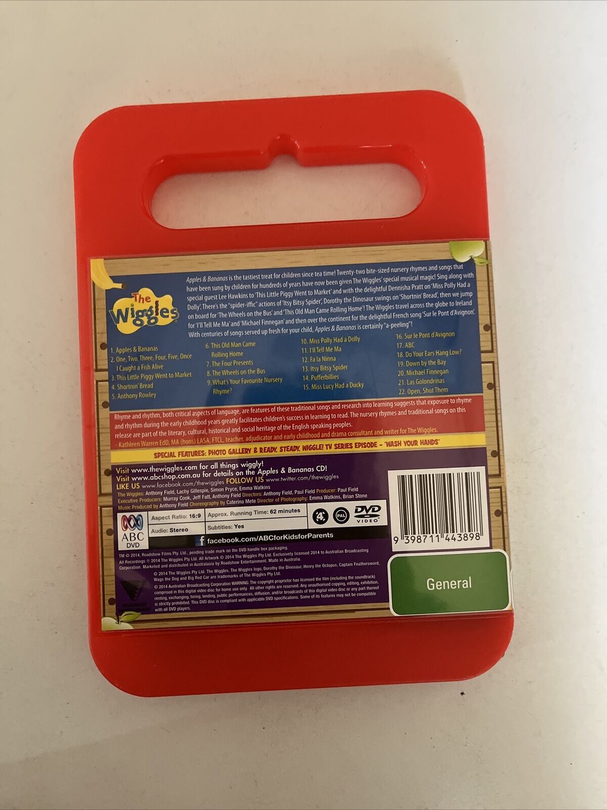 The Wiggles - Wiggly Starter Pack (DVD) 4x Wiggles Disc Set. Region 4