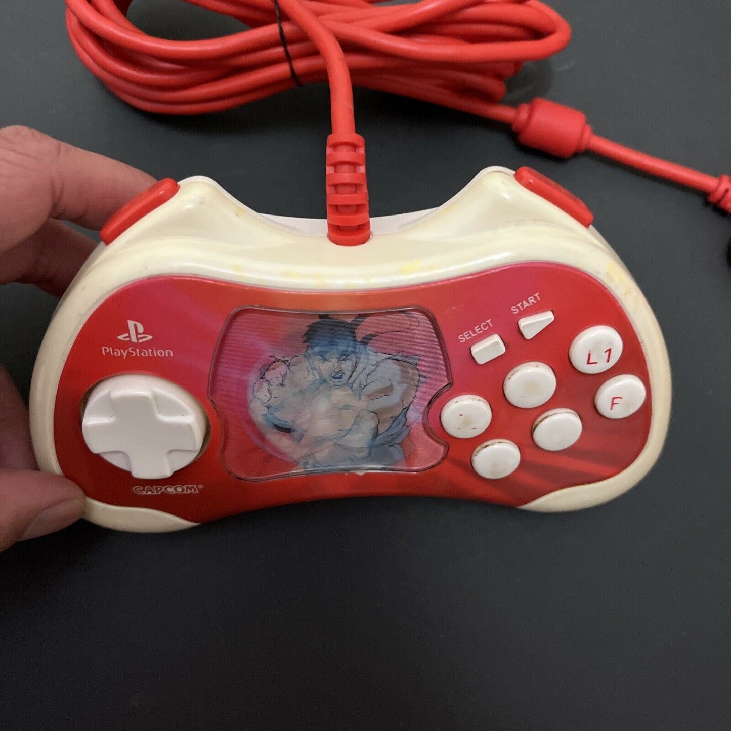 Official Street Fighter Capcom PlayStation Controller Ryu 15th Anniversary PS2