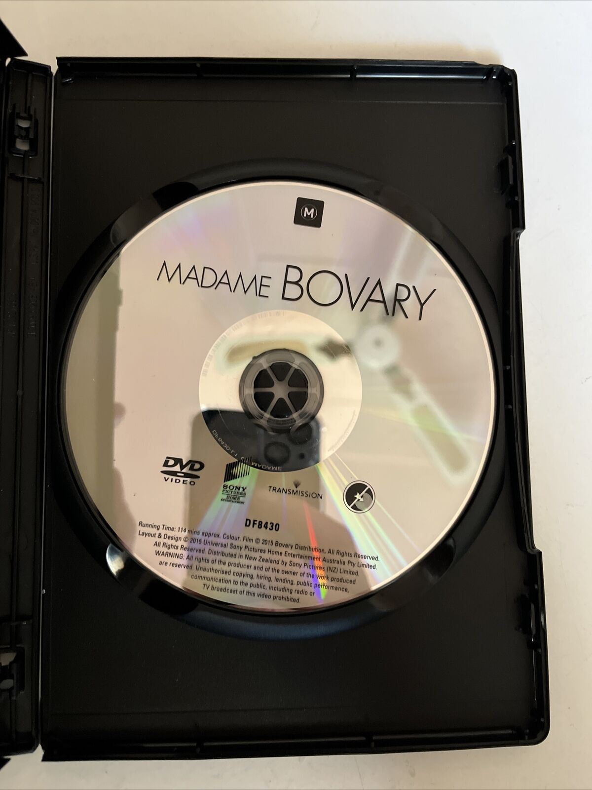 Madame Bovary (DVD, 2014) Mia Wasikowska, Rhys Ifans, Ezra Miller. Region 4