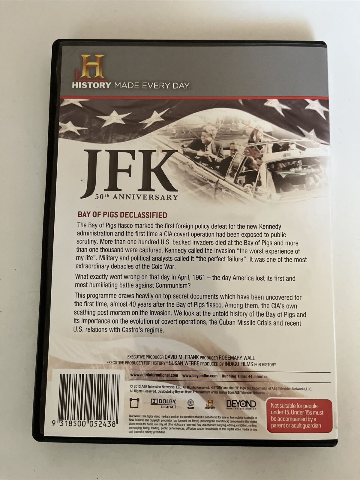 JFK - Bay Of Pigs Declassified (DVD) The History Channel documentary
