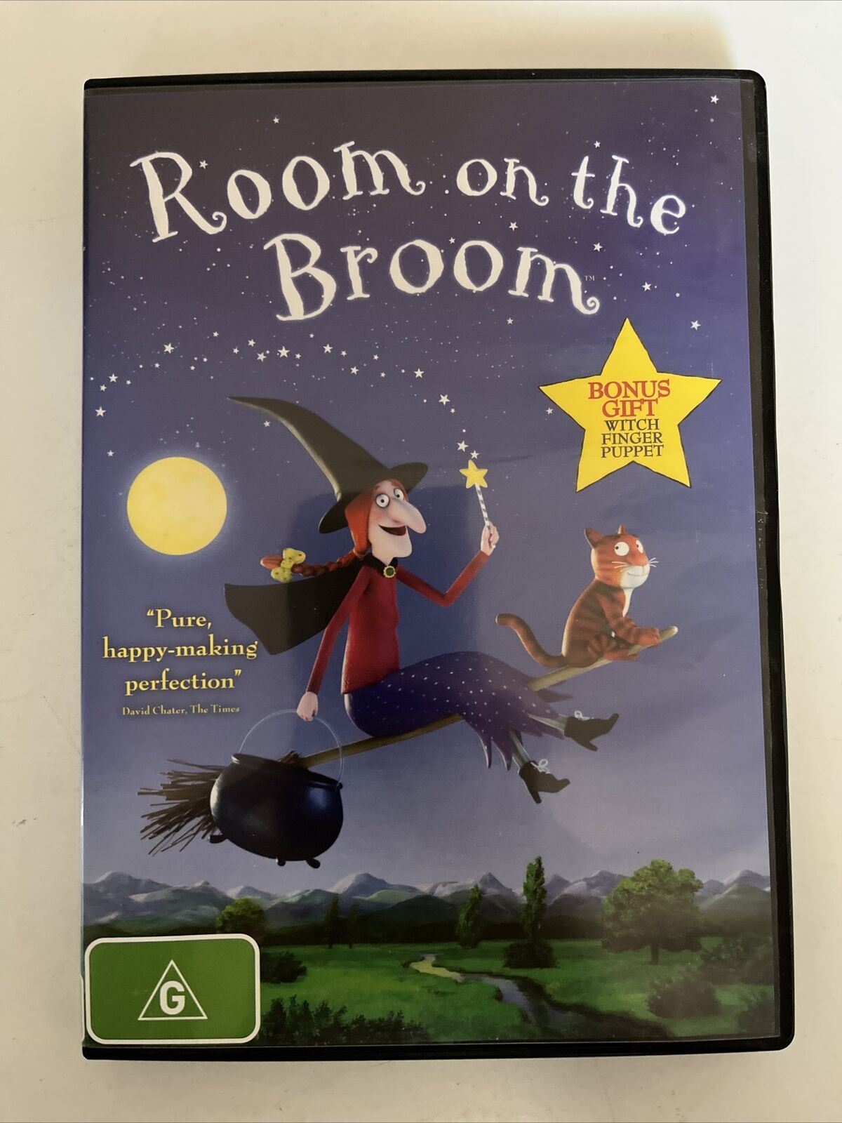 Room On The Broom (DVD, 2012) Simon Pegg, Gillian Anderson. Region 4