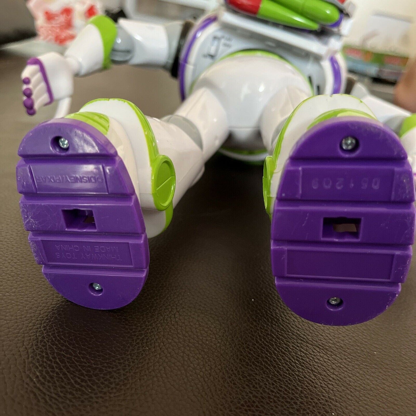 Disney Pixar Buzz Lightyear Toy Story Talking Moving Head Thinkway