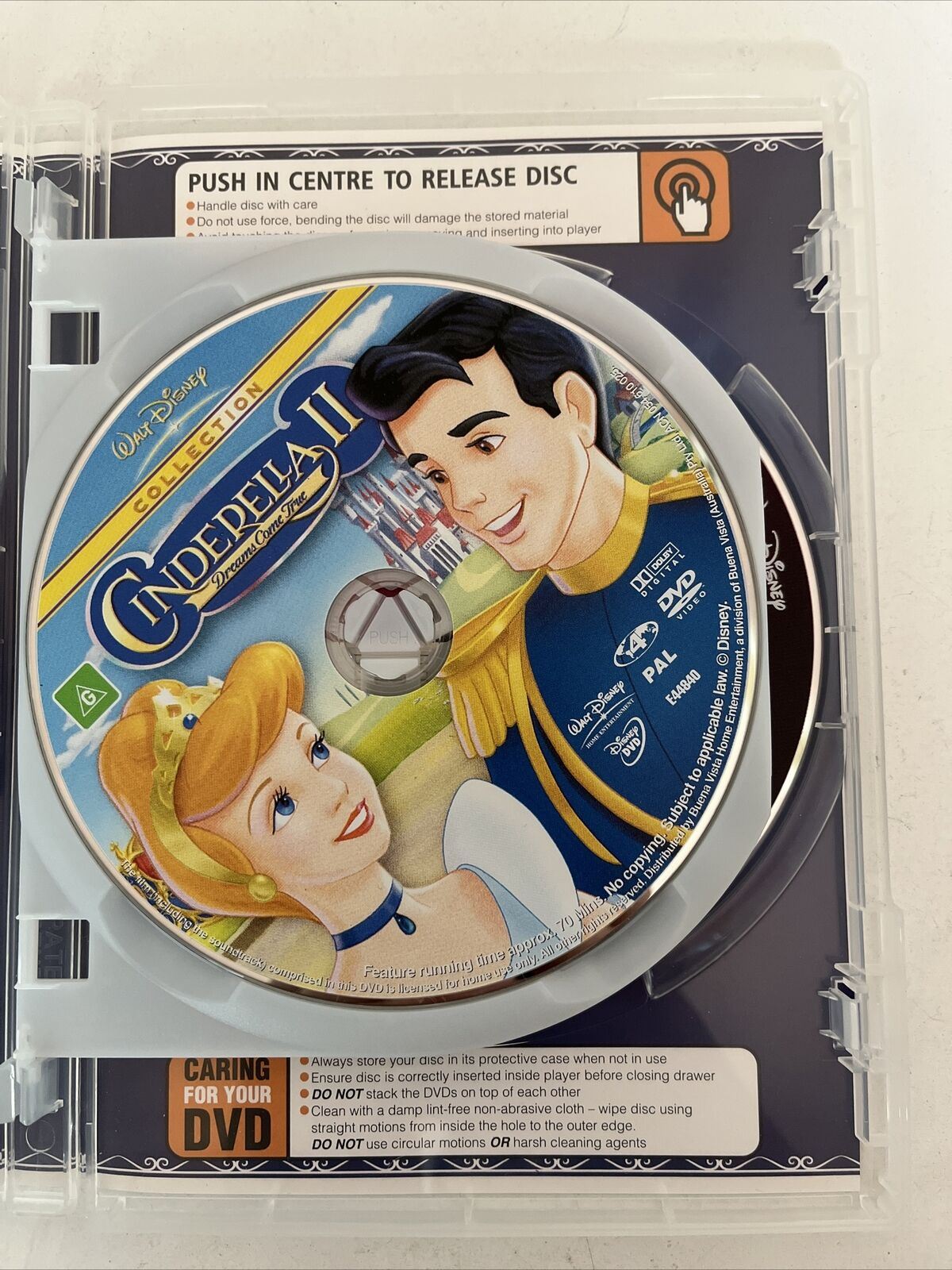 Disney Cinderella Trilogy ~ Complete Collection (DVD, 2012, 3-Disc Set)