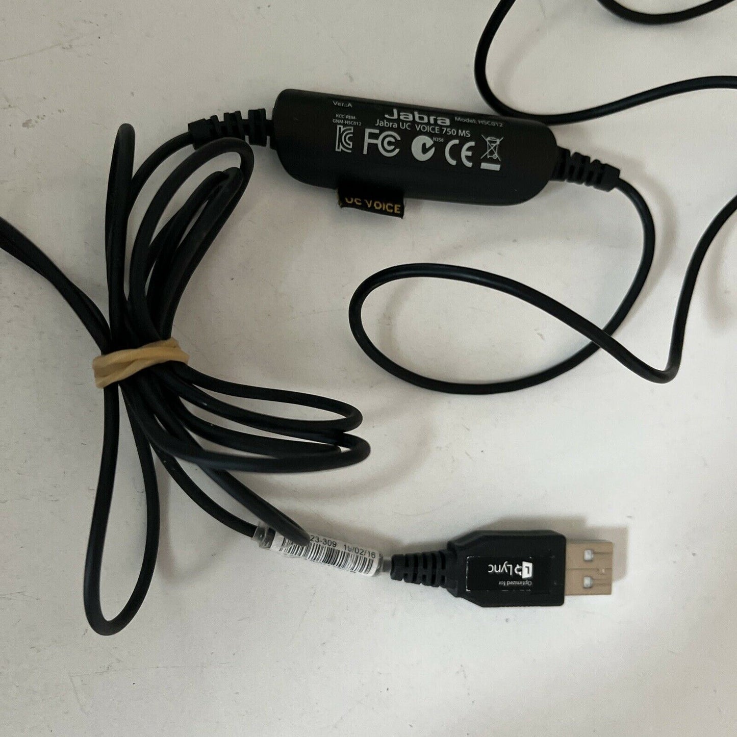 Jabra UC Voice 750 Mono USB Headset MS Model: HSC012