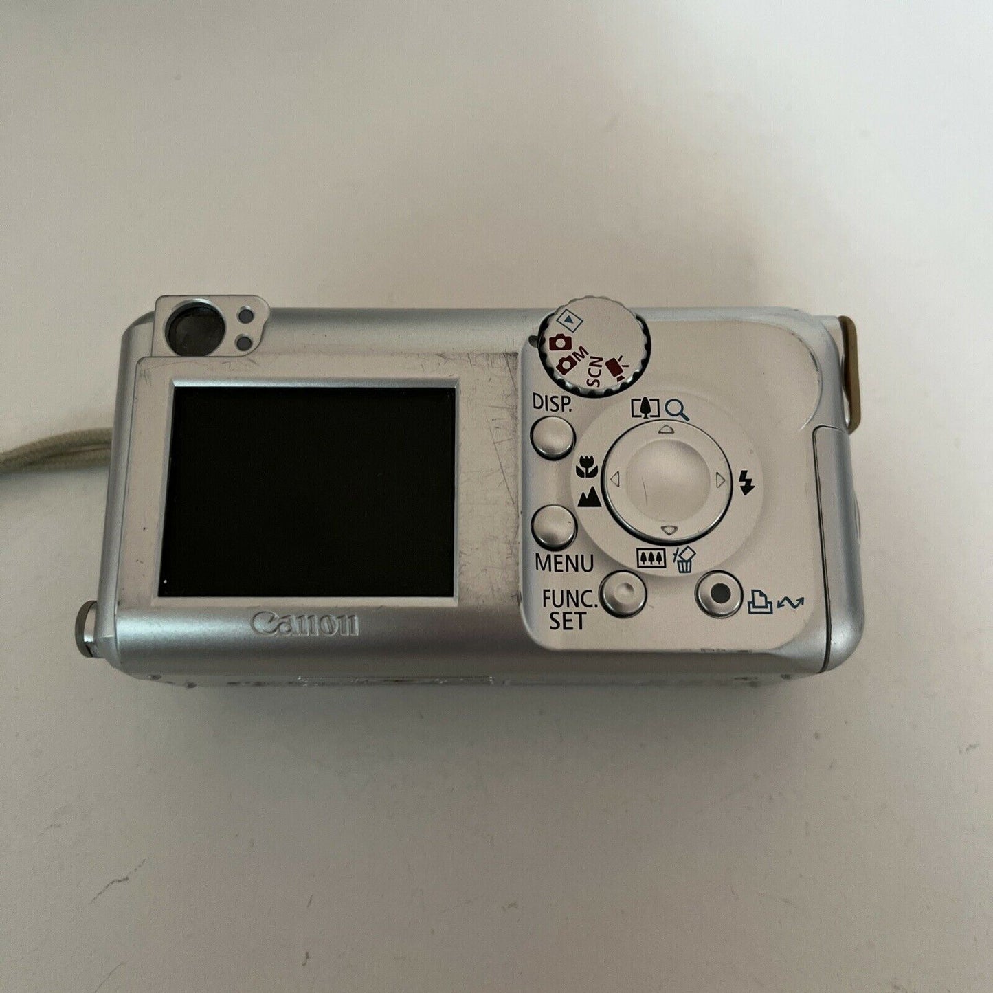 Canon Powershot A430 – 4.0 Mega Pixel – Silver and Blue Digital Camera