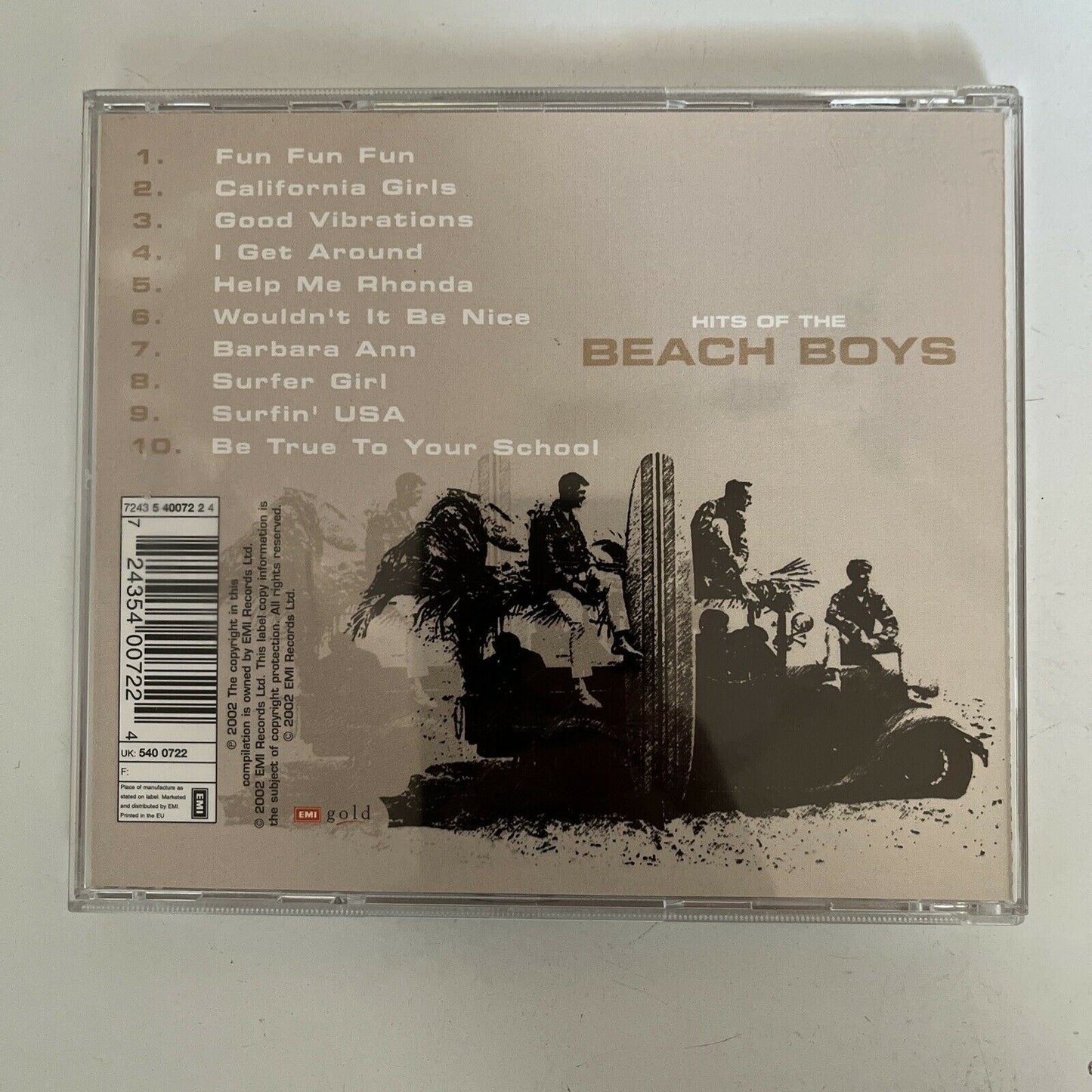 Hits of the Beach Boys by The Beach Boys (CD, 2007)