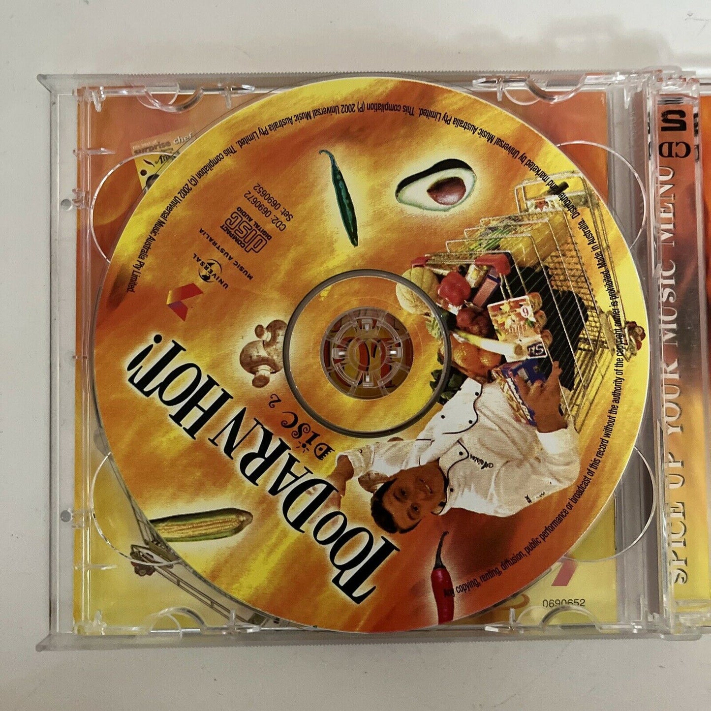 Too Darn Hot - Music From And Inspired By Surprise Chef CD, 2-Disc, Album, 2002