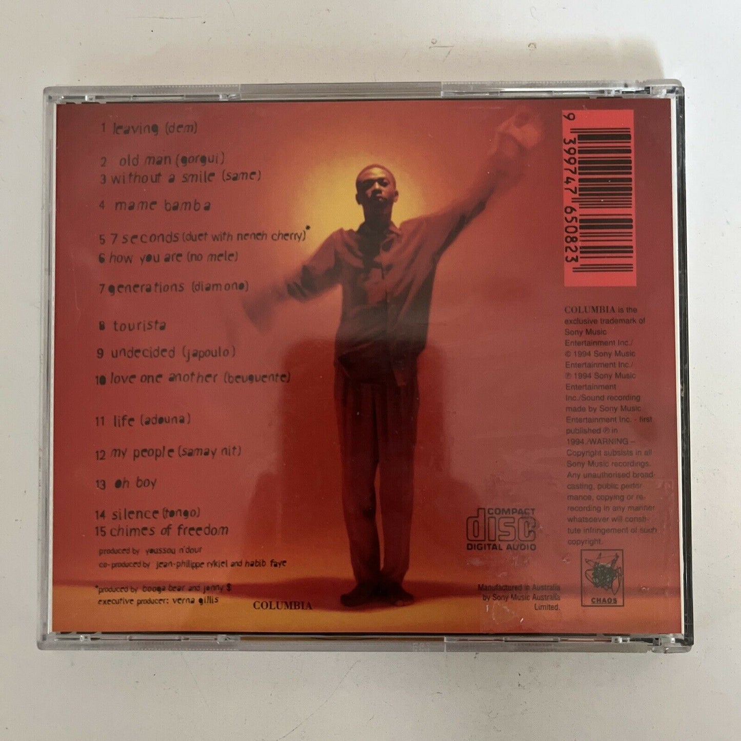 Youssou N'Dour - The Guide (Wommat) CD 1994 Album
