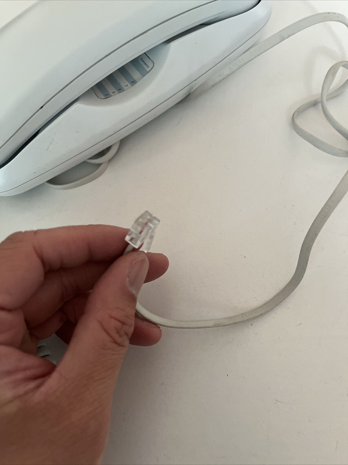 GE Trimline Corded Phone with Memory AU29257GE1-B