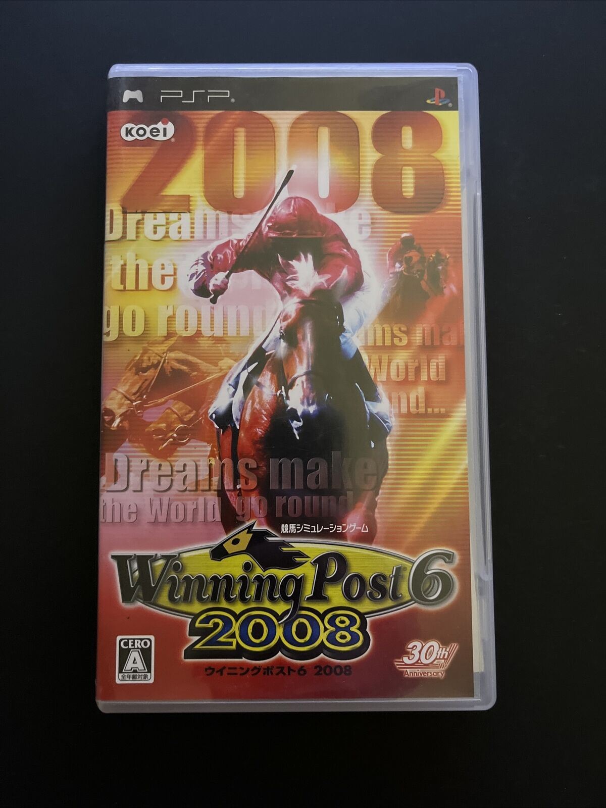 Winning Post 2008 - Sony PSP Japan Game Complete with Manual