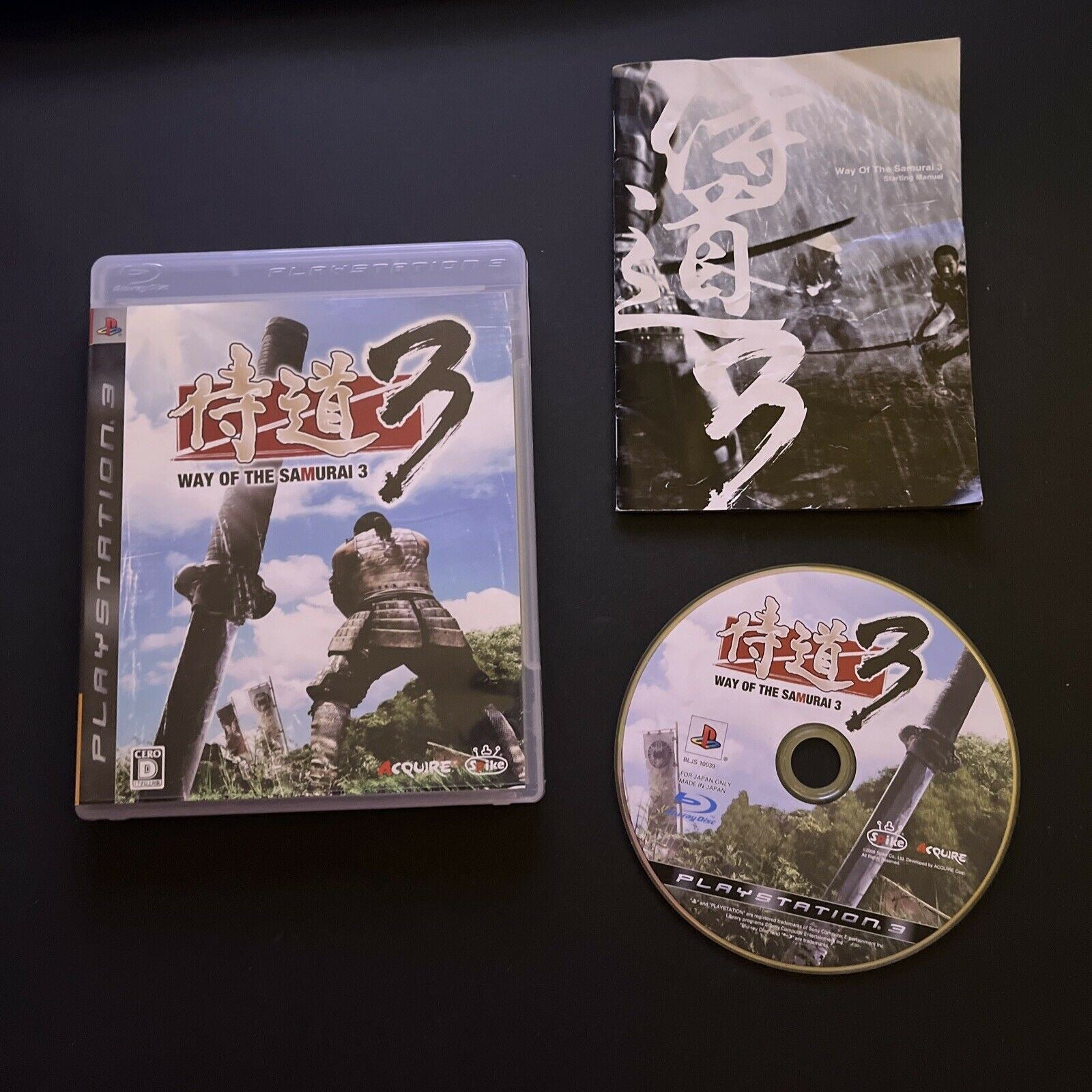 Way Of The Samurai 3 - PlayStation PS3 Japan Action Adventure Game – Retro  Unit