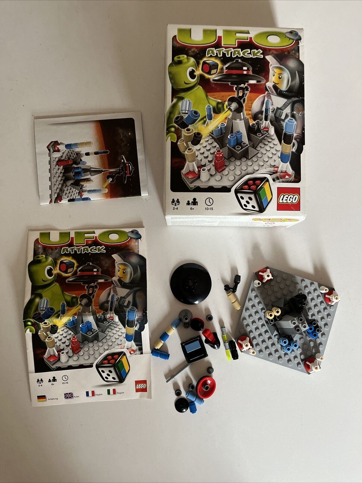 LEGO Games 3846 UFO Attack with Manual and box - Incomplete – Retro Unit