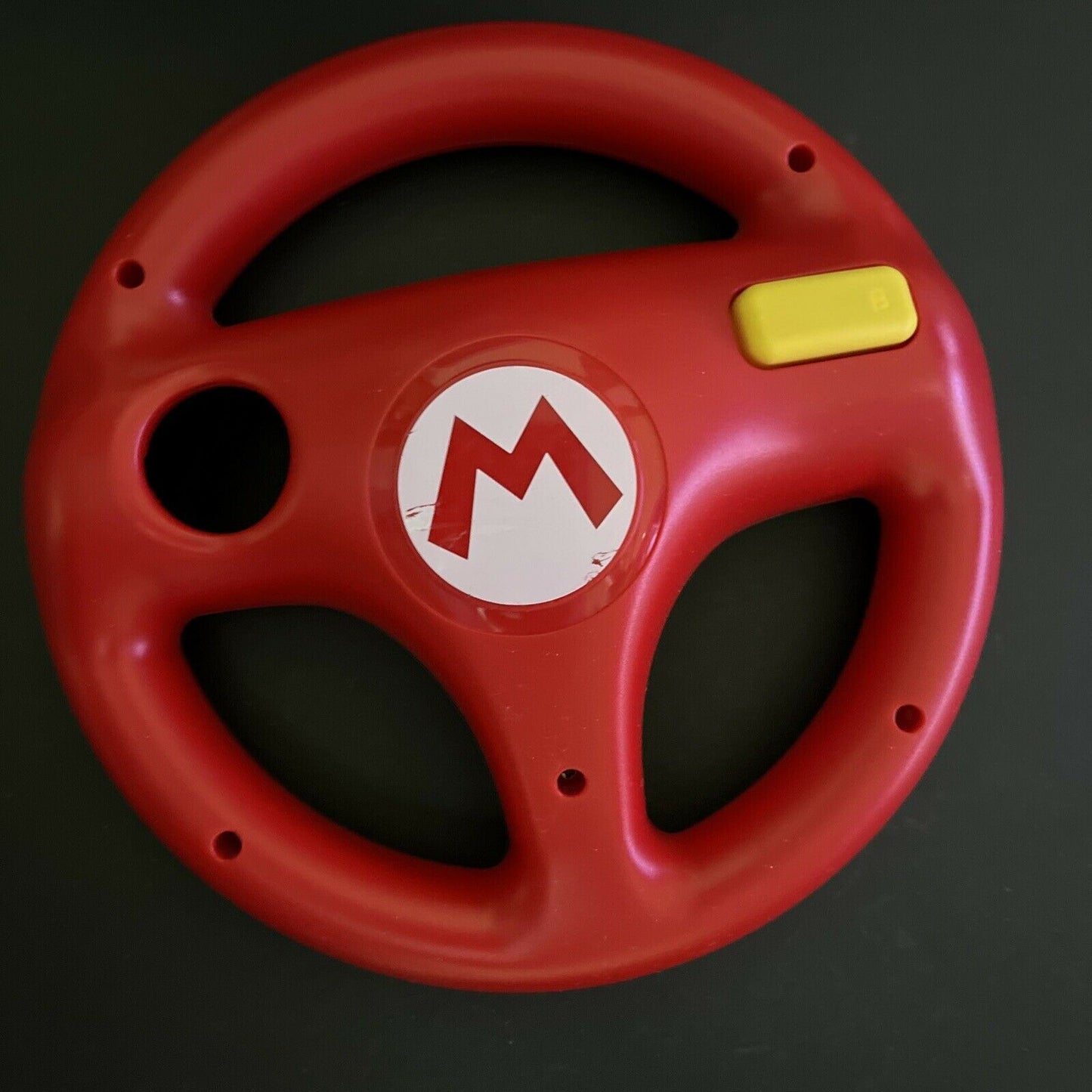 Genuine Official Nintendo Limited Edition Mario & Luigi Wheel Wii Controller