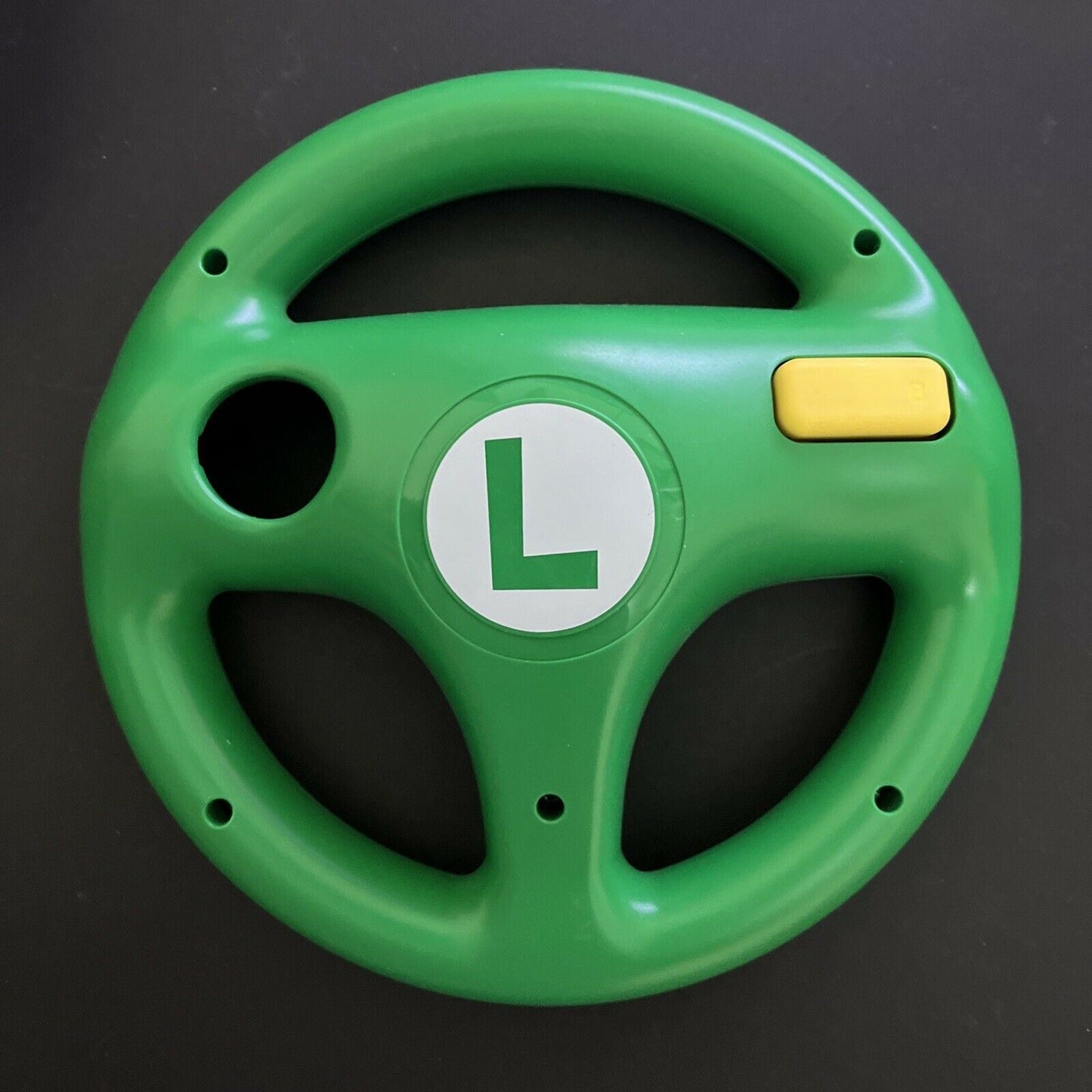 Genuine Official Nintendo Limited Edition Mario & Luigi Wheel Wii Controller