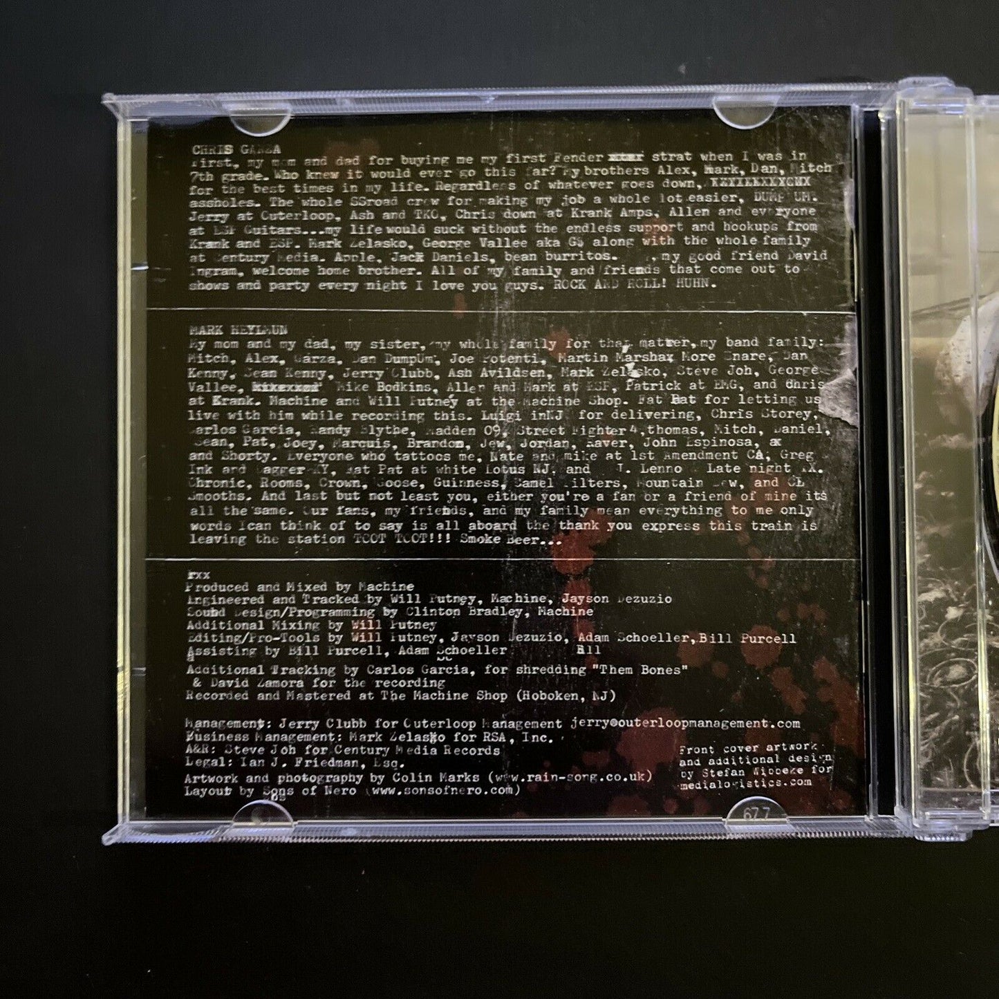 Suicide Silence - No Time To Bleed - CD Album 2009