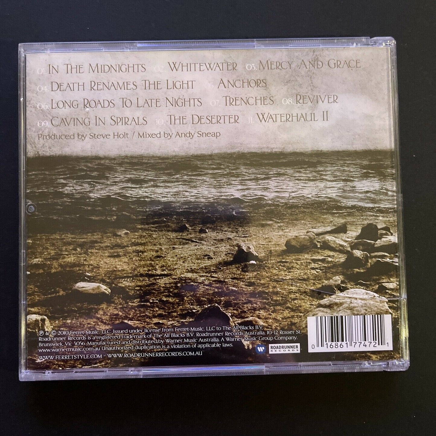 36 Crazyfists - Collisions And Castaways - CD Album Metal Rock 2010