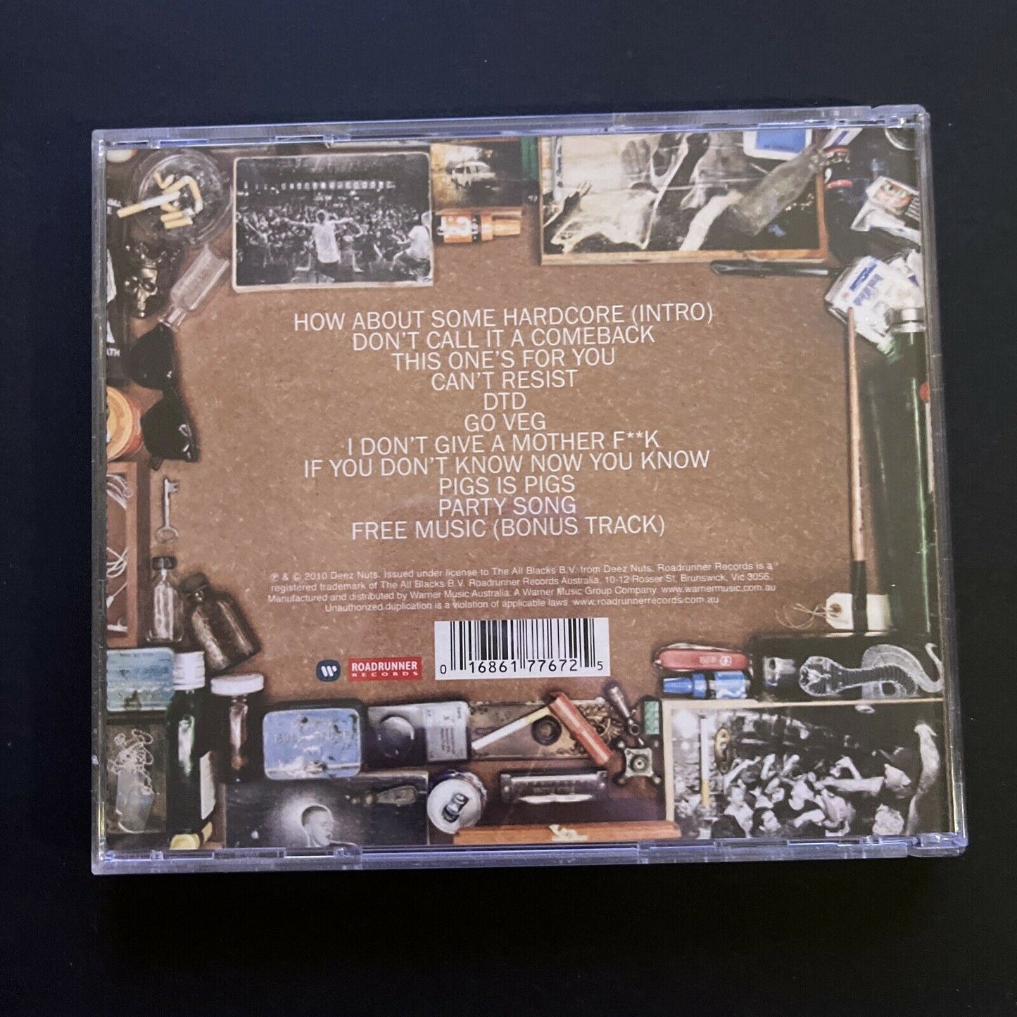 Deez Nuts - This One's For You (CD, 2010, Roadrunner Records)