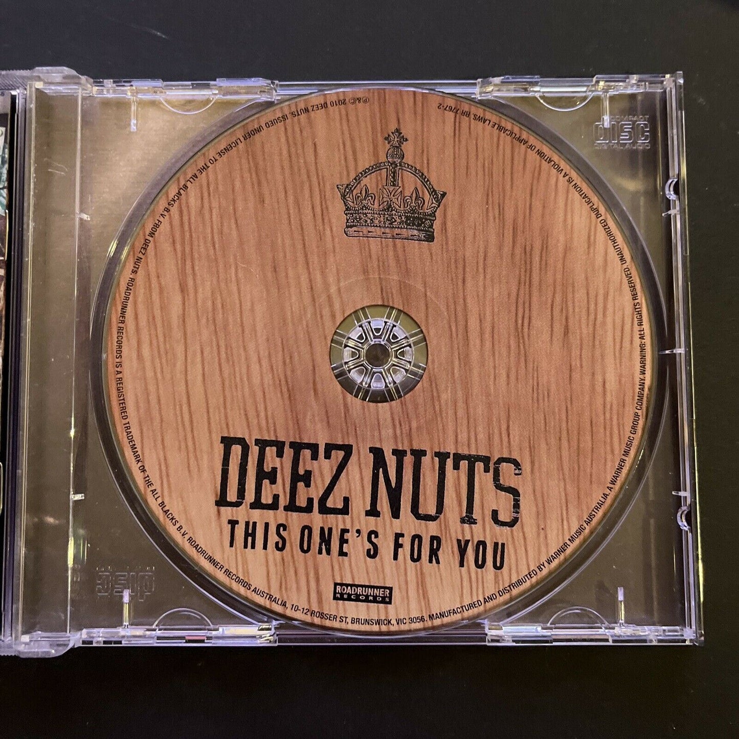 Deez Nuts - This One's For You (CD, 2010, Roadrunner Records)