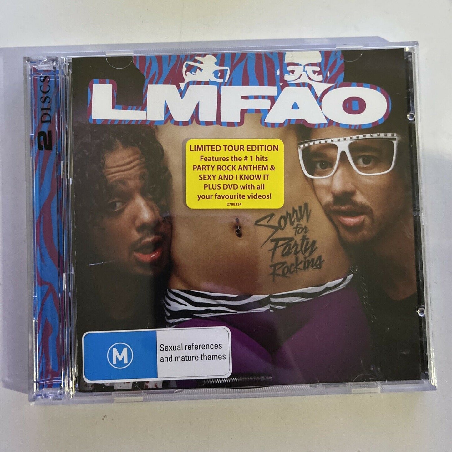 LMFAO – Sorry For Party Rocking CD & DVD 2011 Limited Tour Edition