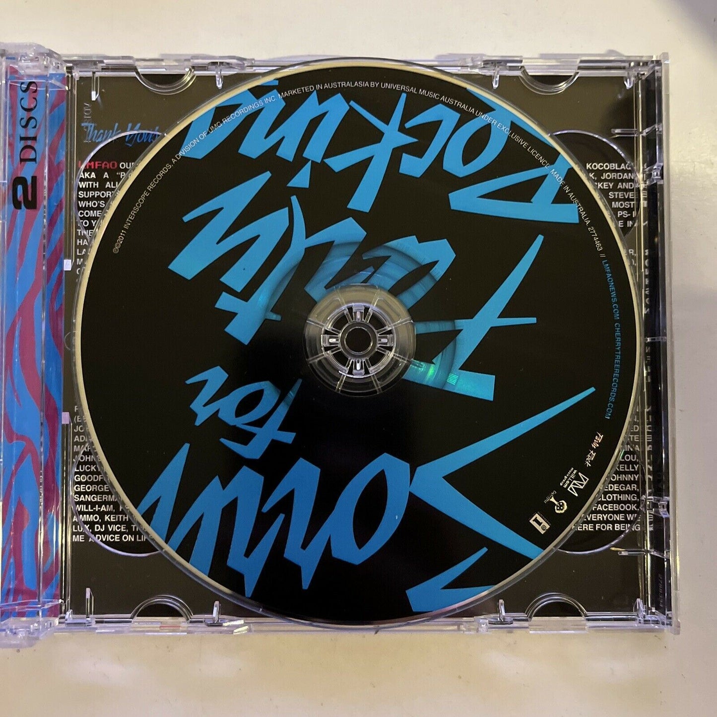 LMFAO – Sorry For Party Rocking CD & DVD 2011 Limited Tour Edition