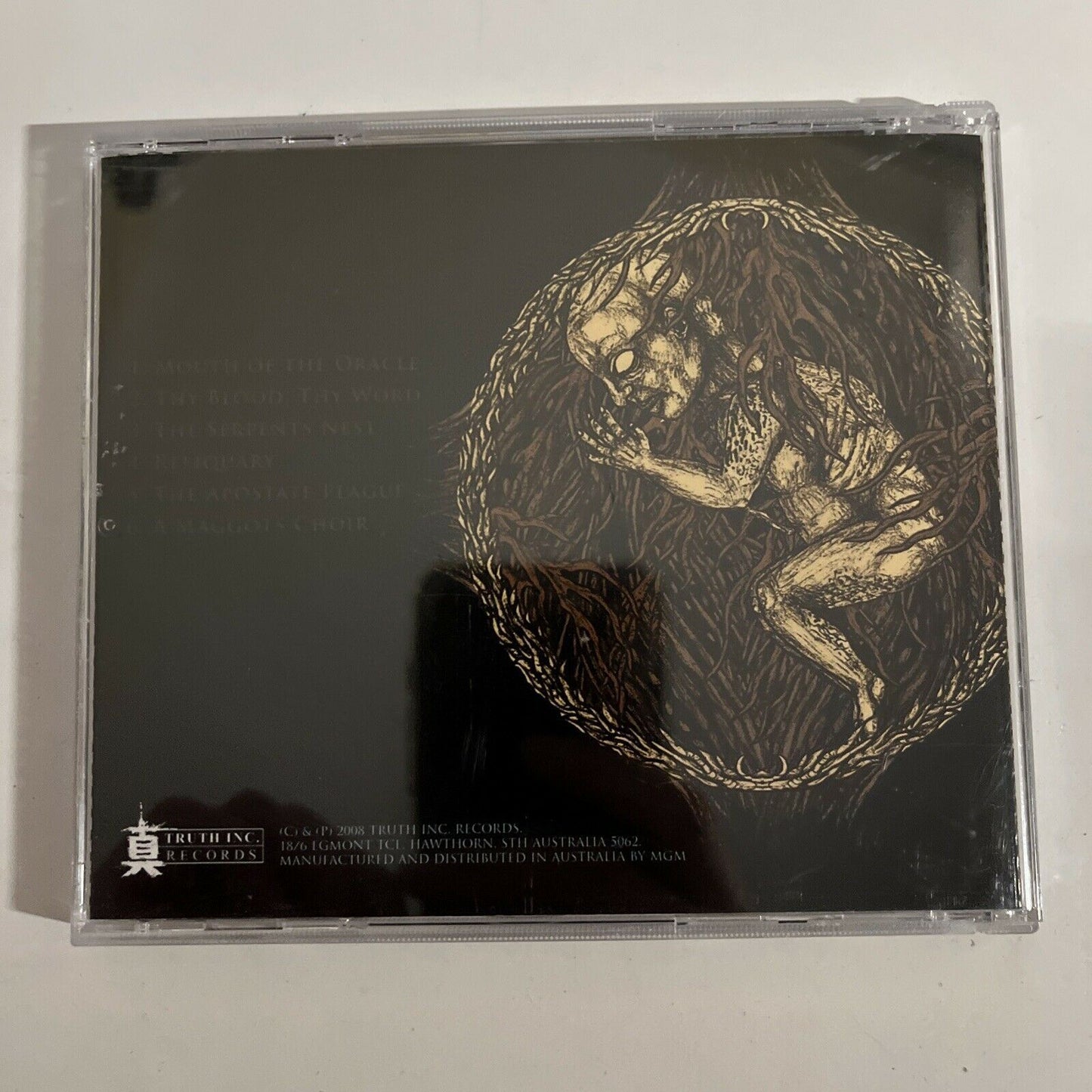 Closed Casket - Thy Blood Thy Word CD 2008 Album