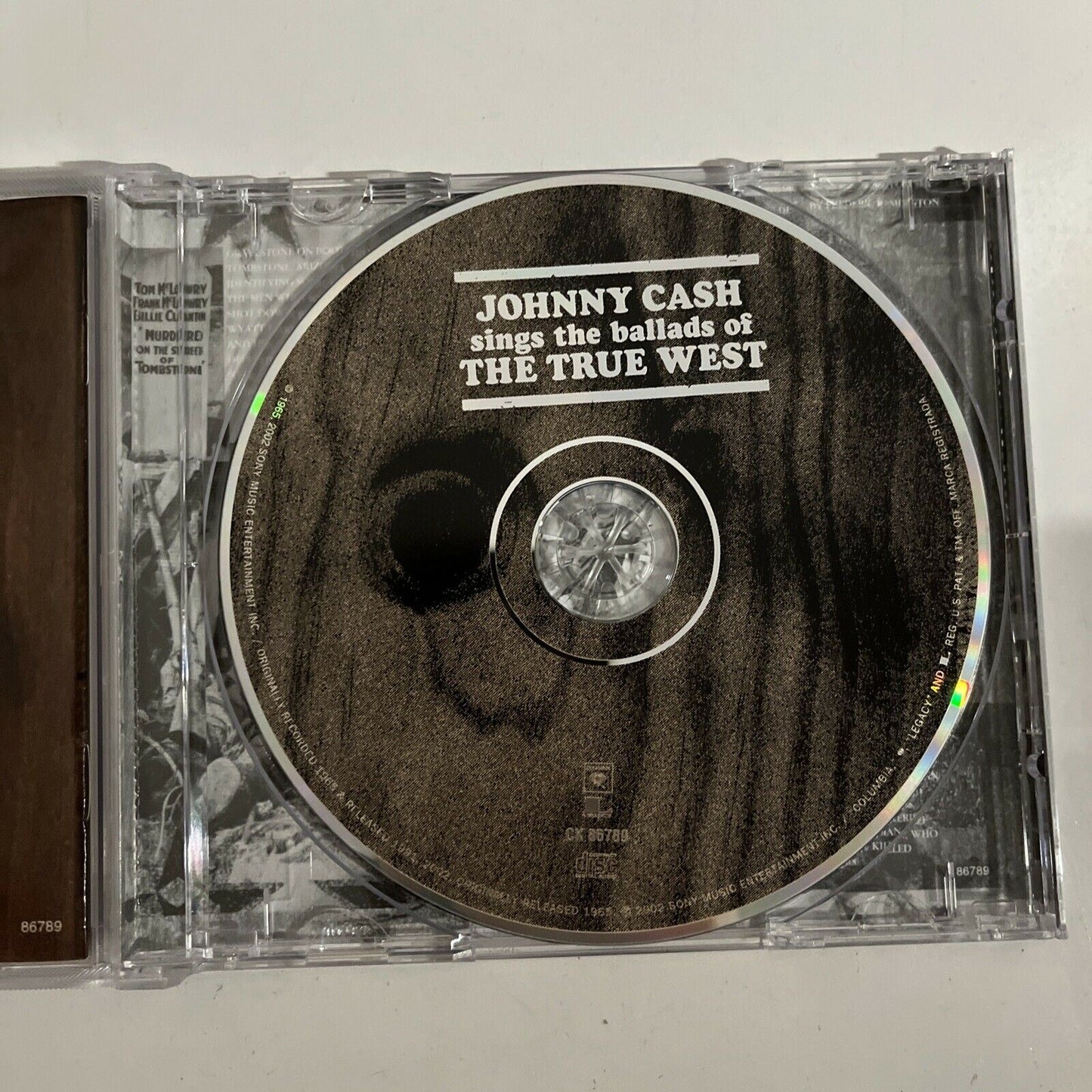 Johnny Cash – Sings The Ballads Of The True West (CD, 1965)