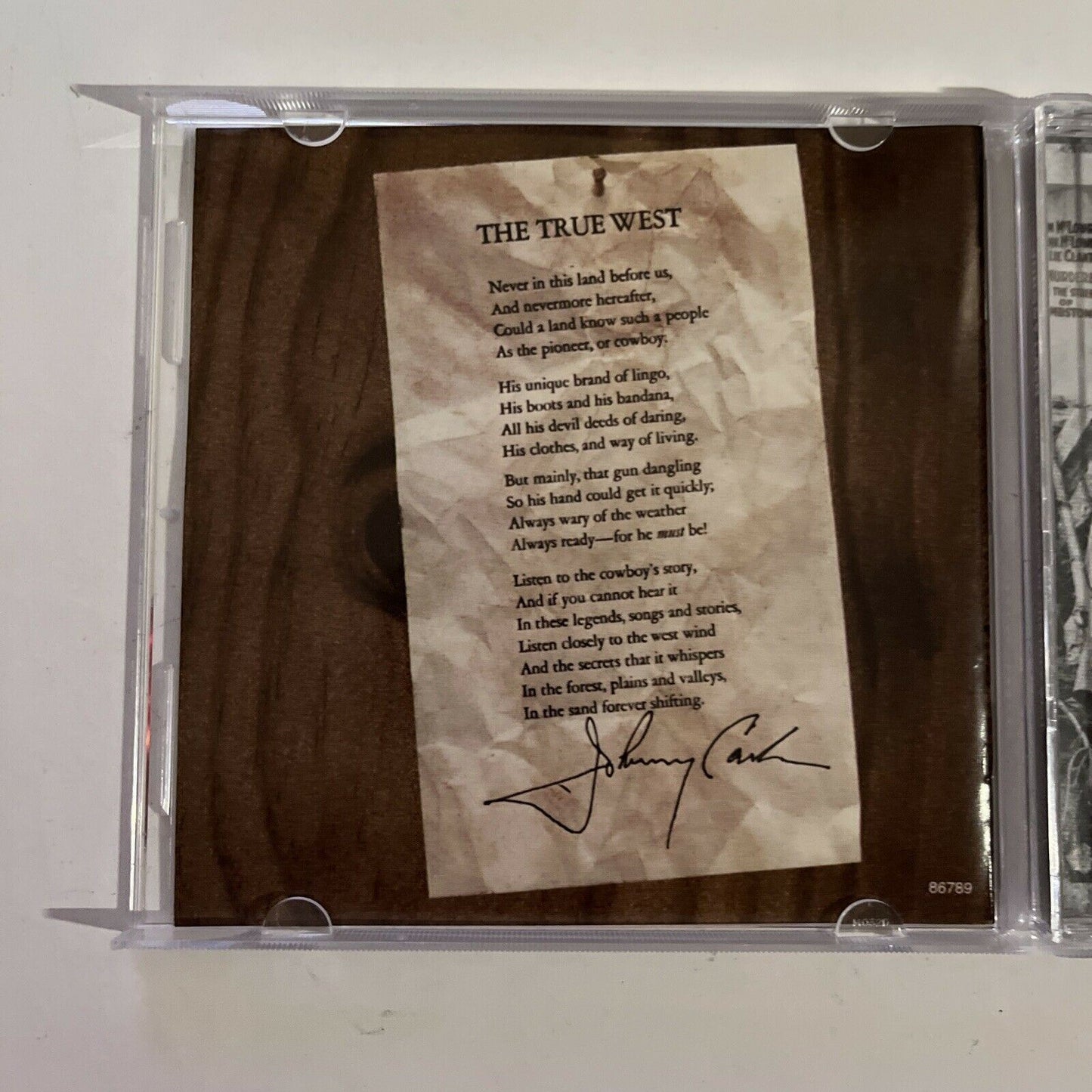 Johnny Cash – Sings The Ballads Of The True West (CD, 1965)