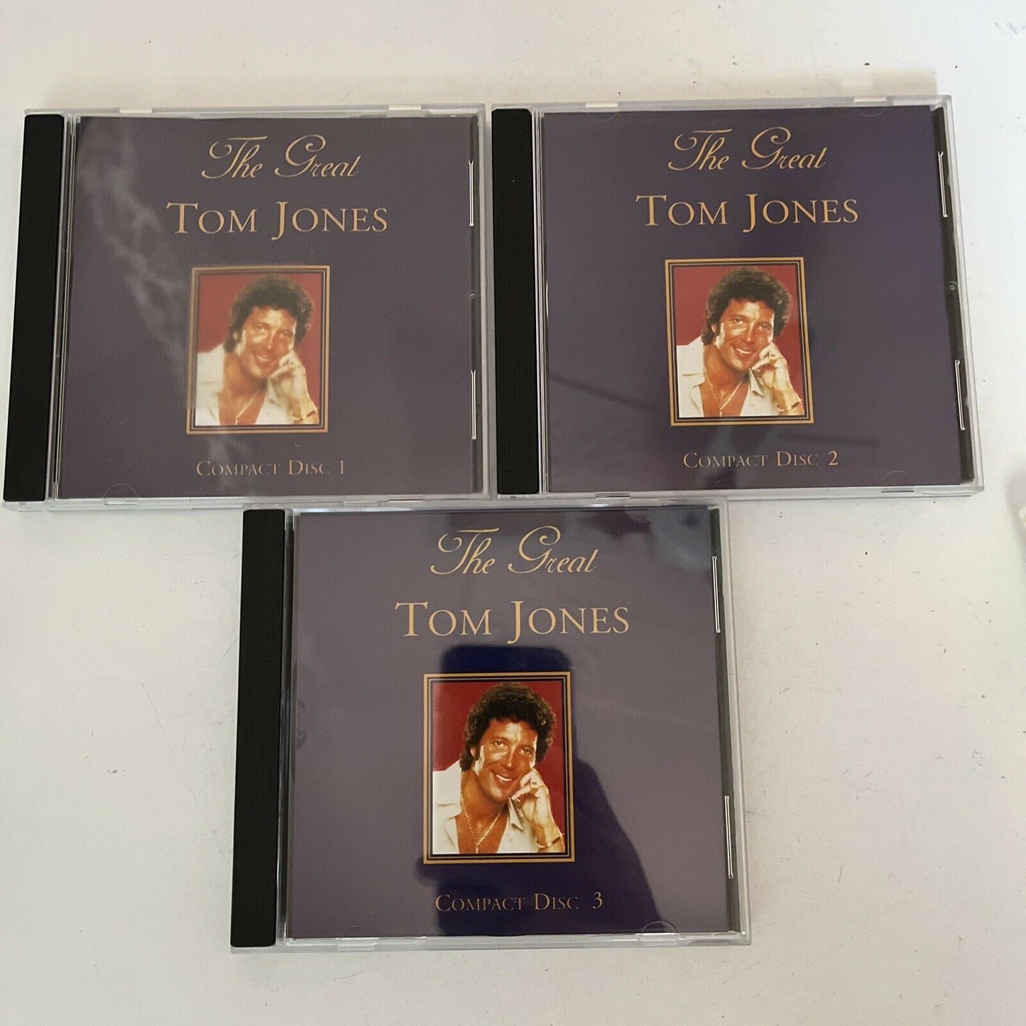 Tom Jones – The Great Tom Jones Box Set (CD, 3-Disc Set, 1999)