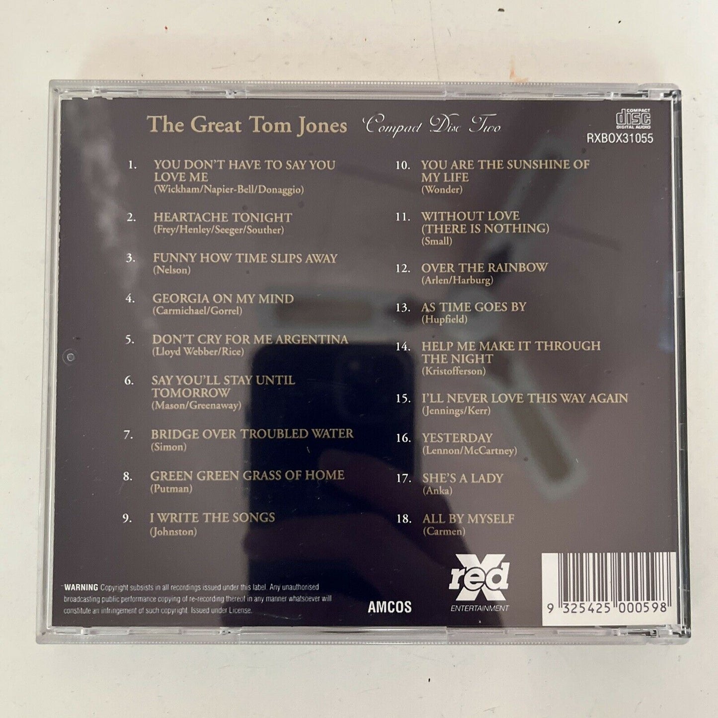 Tom Jones – The Great Tom Jones Box Set (CD, 3-Disc Set, 1999)
