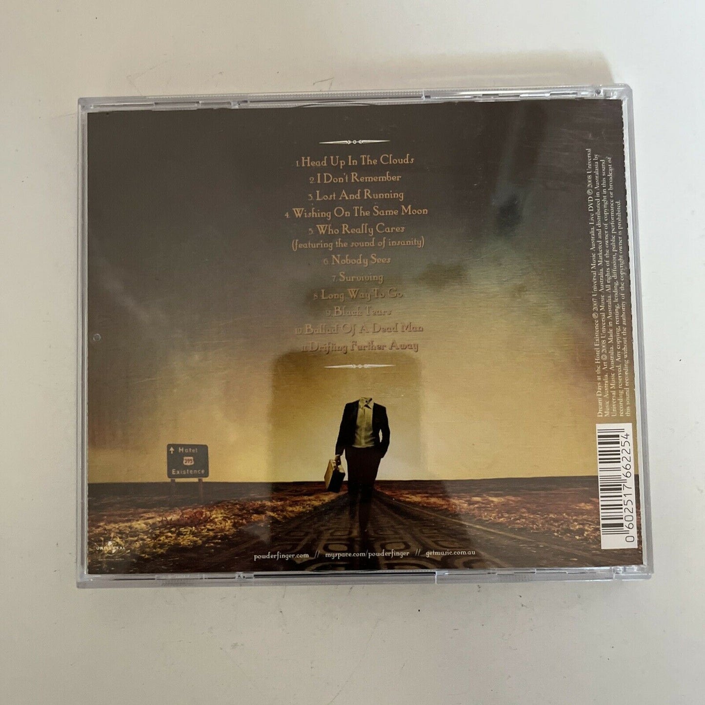 Powderfinger – Dream Days At The Hotel Existence CD & DVD 2008 Album