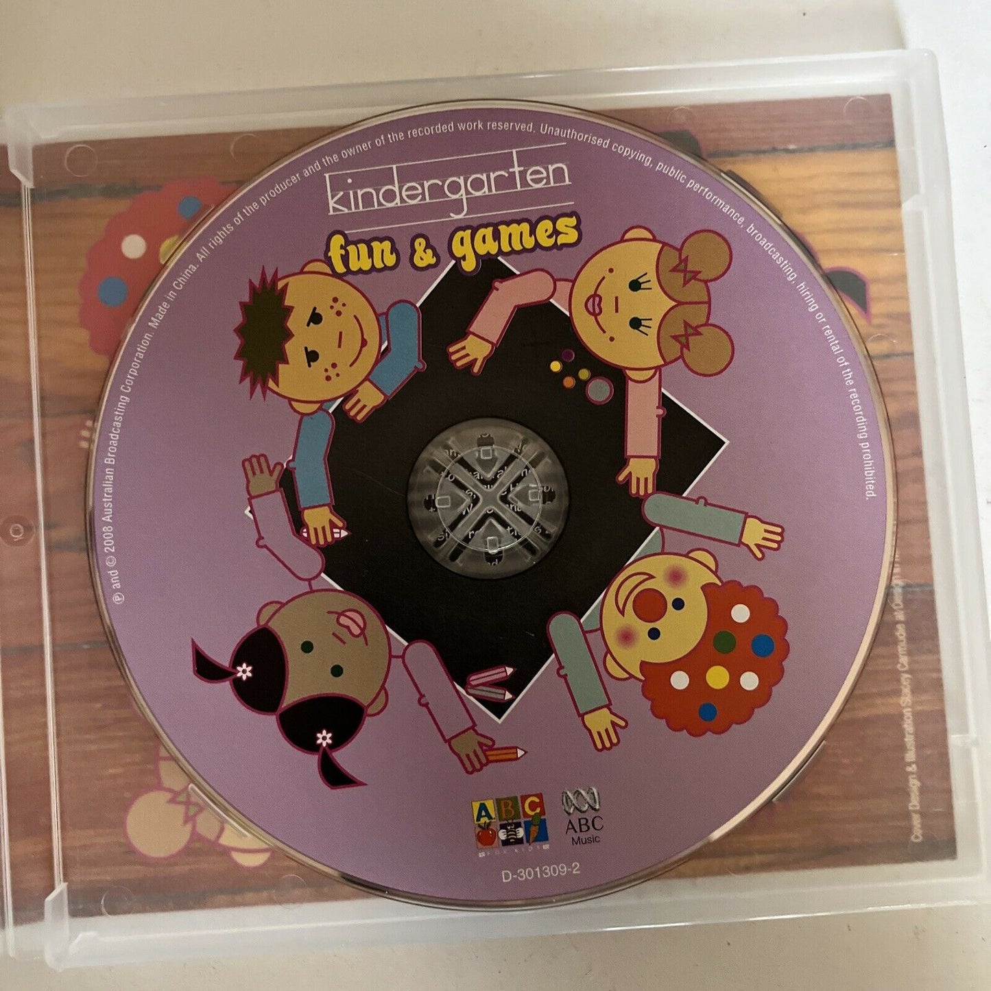 Kindergarten Fun & Games Music CD (ABC For Kids) Album 2012