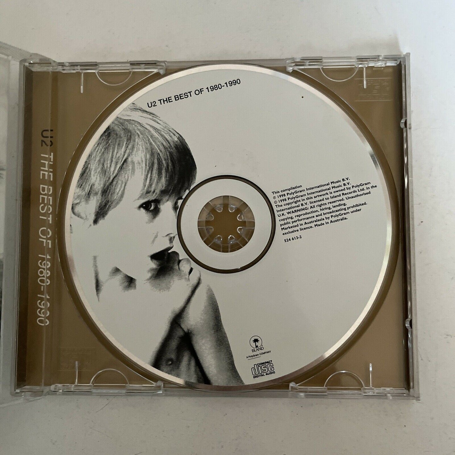 U2 – The Best Of 1980-1990 (CD, 1998)
