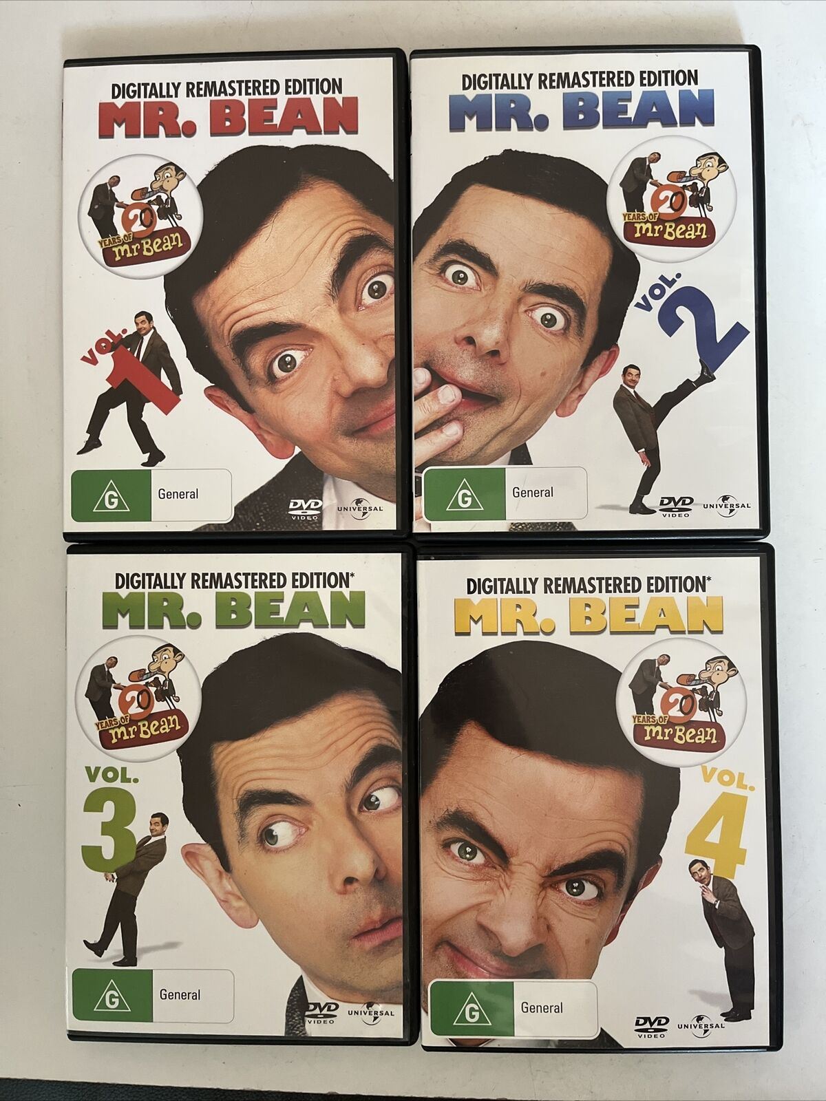 MR BEAN Volumes 1 2 3 4 Ultimate Complete Collection Set DVD Region 4