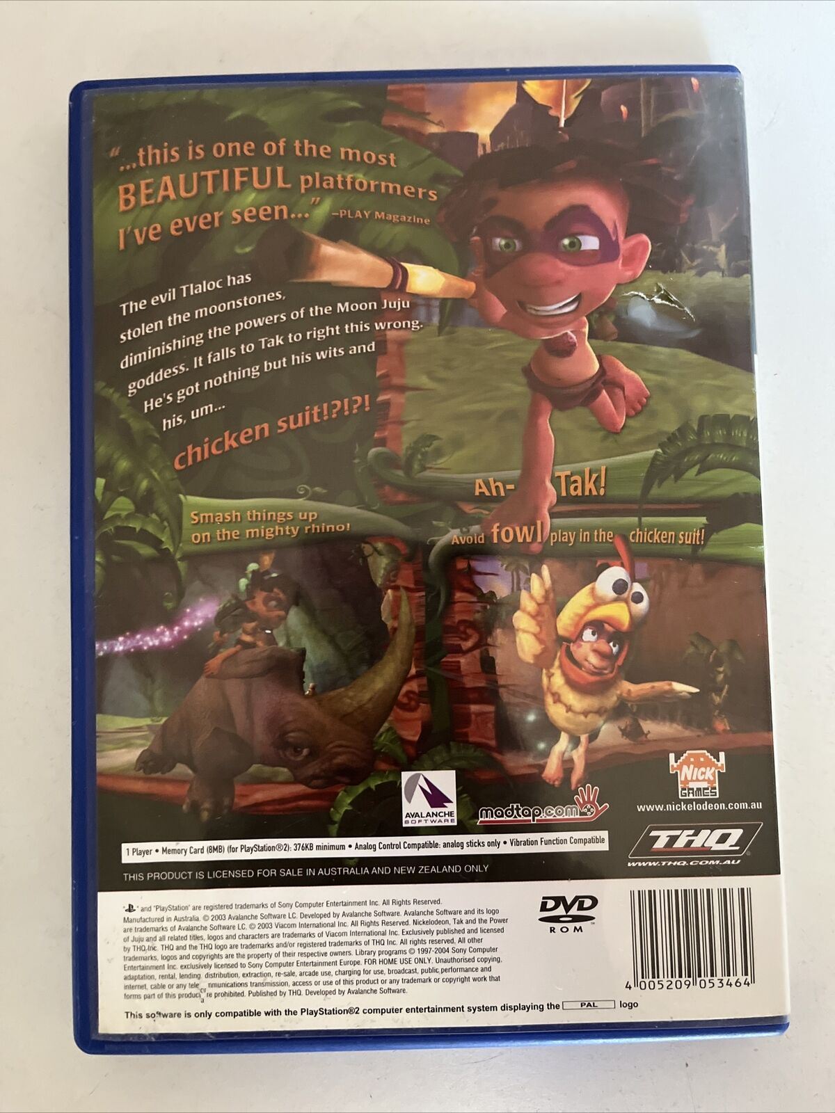 Tak and the Power of Juju - PS2 Game Sony PlayStation 2 PAL