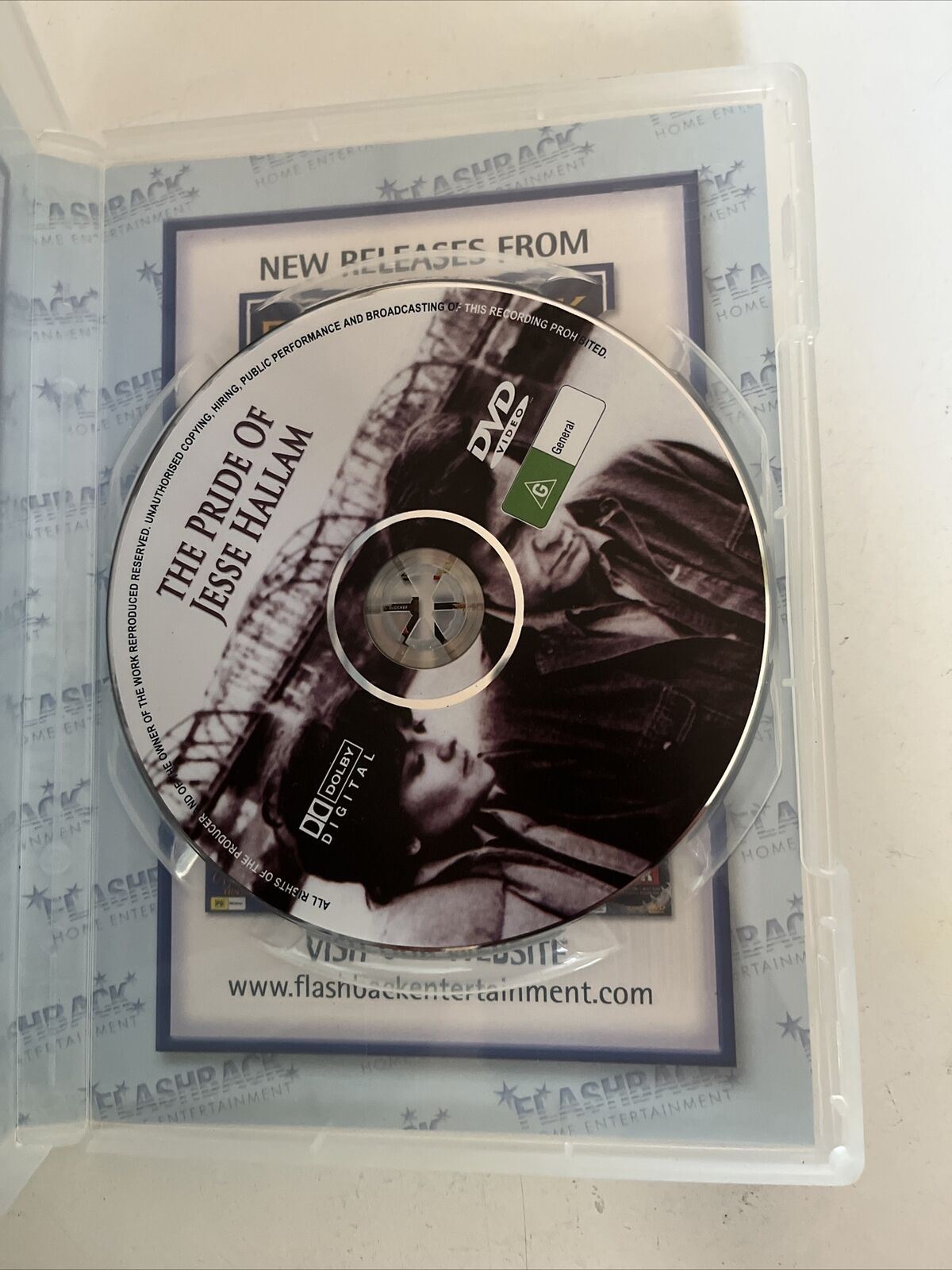 The Pride of Jesse Hallam (DVD, 1981) Johnny Cash, Brenda Vaccaro, Ben Marley