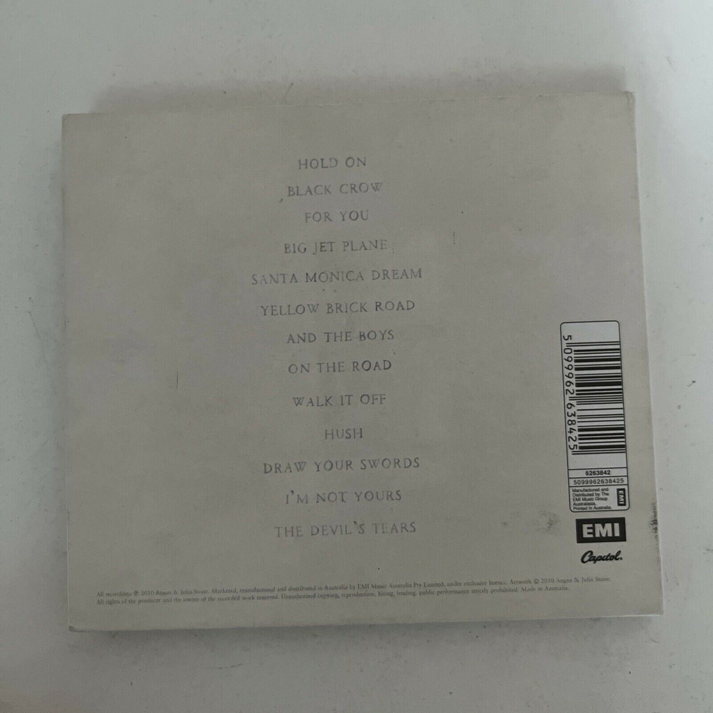 Angus & Julia Stone – Down The Way CD 2010 Album