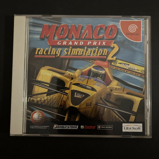 Monaco Grand Prix Racing Simulation 2 - Sega Dreamcast NTSC-J Japan F1 Race Game