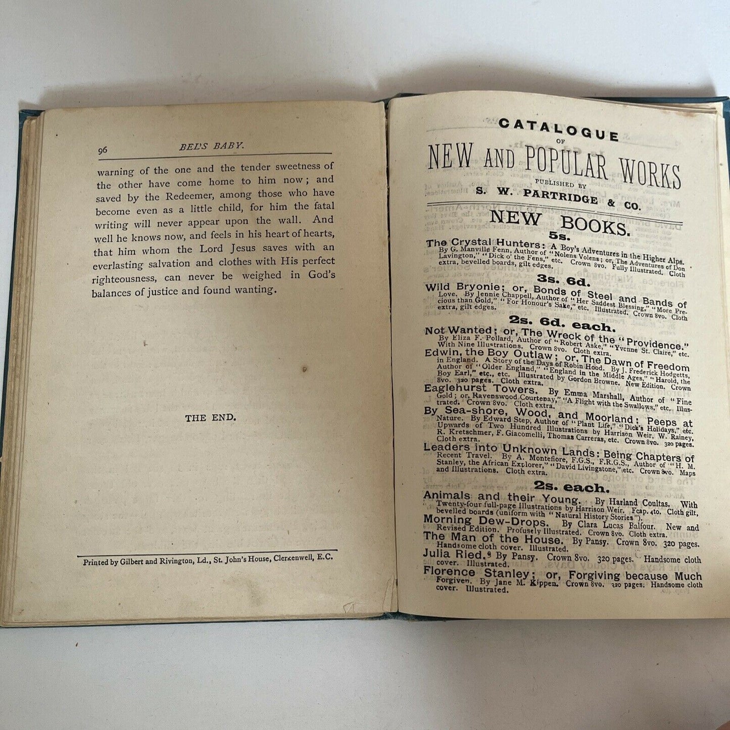 Bel's Baby by Mary E. Ropes