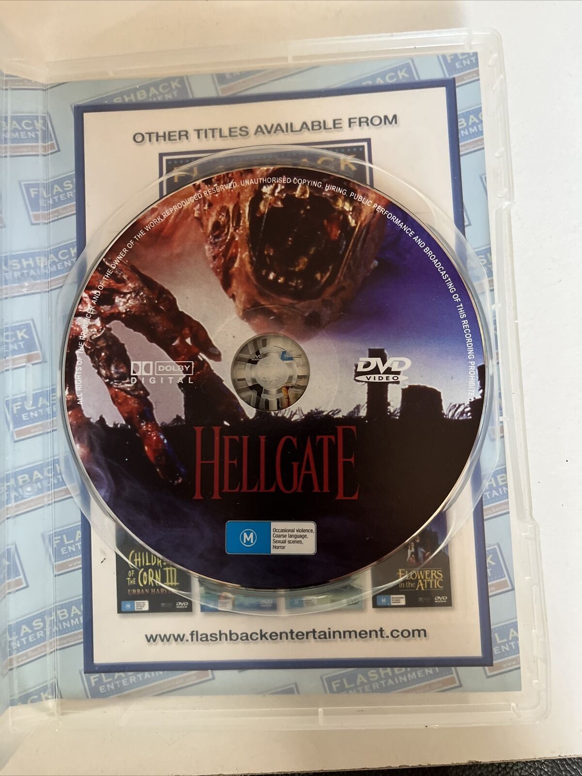 Hellgate (DVD, 1989) Ron Palillo, Abigail Wolcott, Carel Trichardt. Horror Film