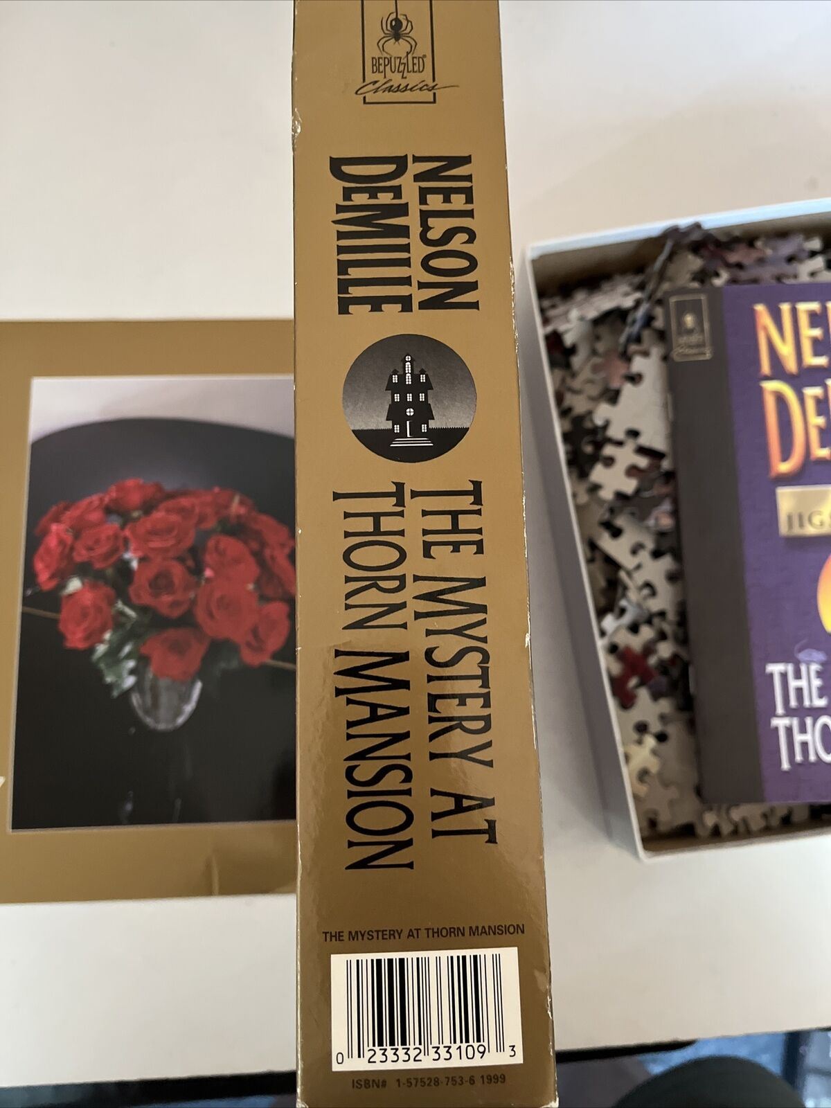 Nelson Demille Puzzle Mystery Thorn Mountain Game Puzzle Halloween Puzzle 1000