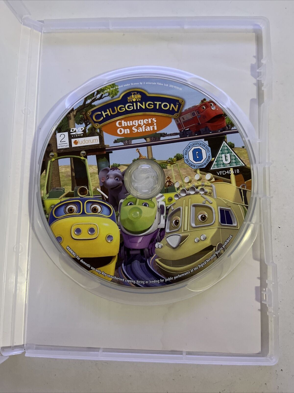 Chuggington - Chuggers On Safari (DVD) Region 2