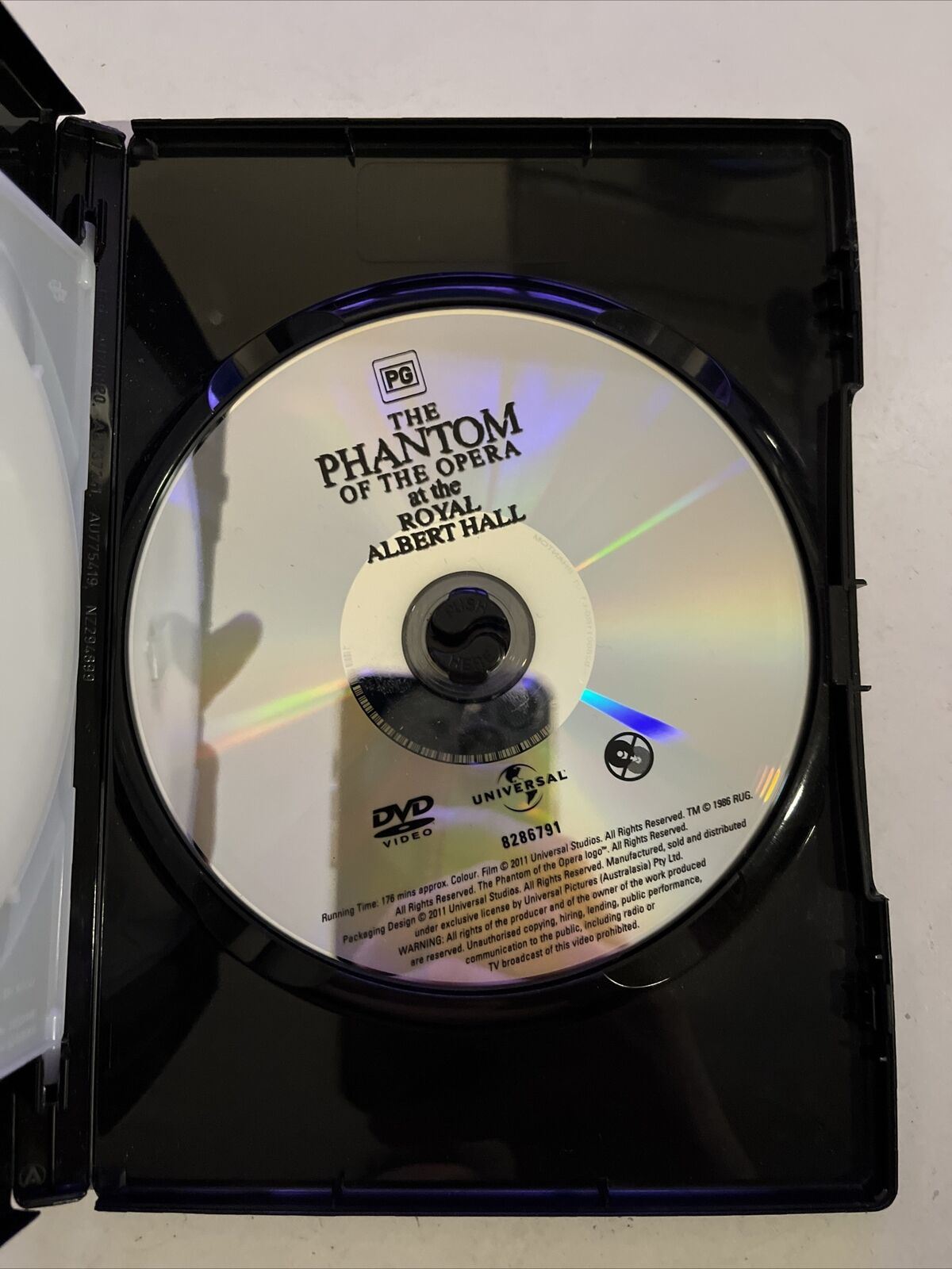 Love Never Dies / Phantom Of The Opera - 25th Anniversary Edition (DVD, 2-Disc)