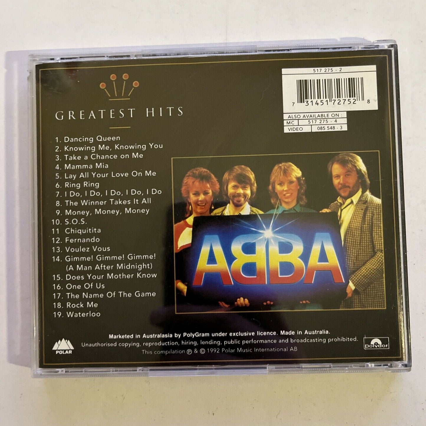Abba - ABBA Gold - Greatest Hits (Australian Edition) CD