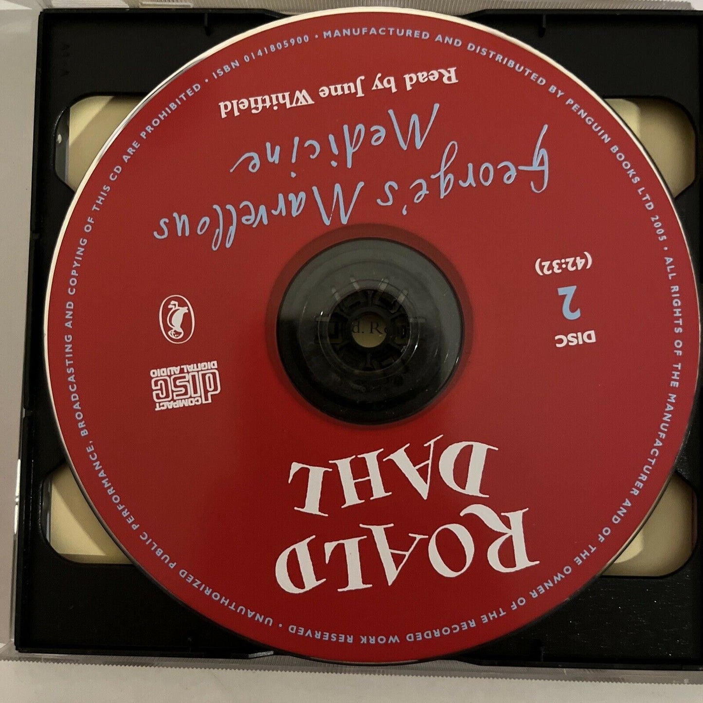 Roald Dahl - George's Marvellous Medicine Audiobook CD