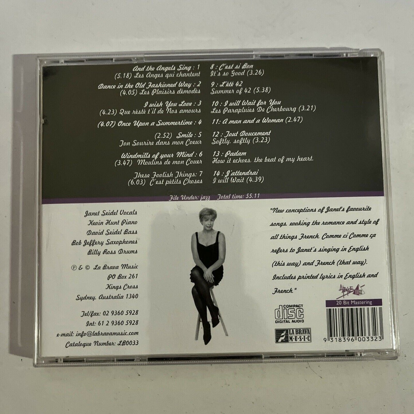 Janet Seidel – Comme Cí Comme Ça (CD) *Signed Copy!!*