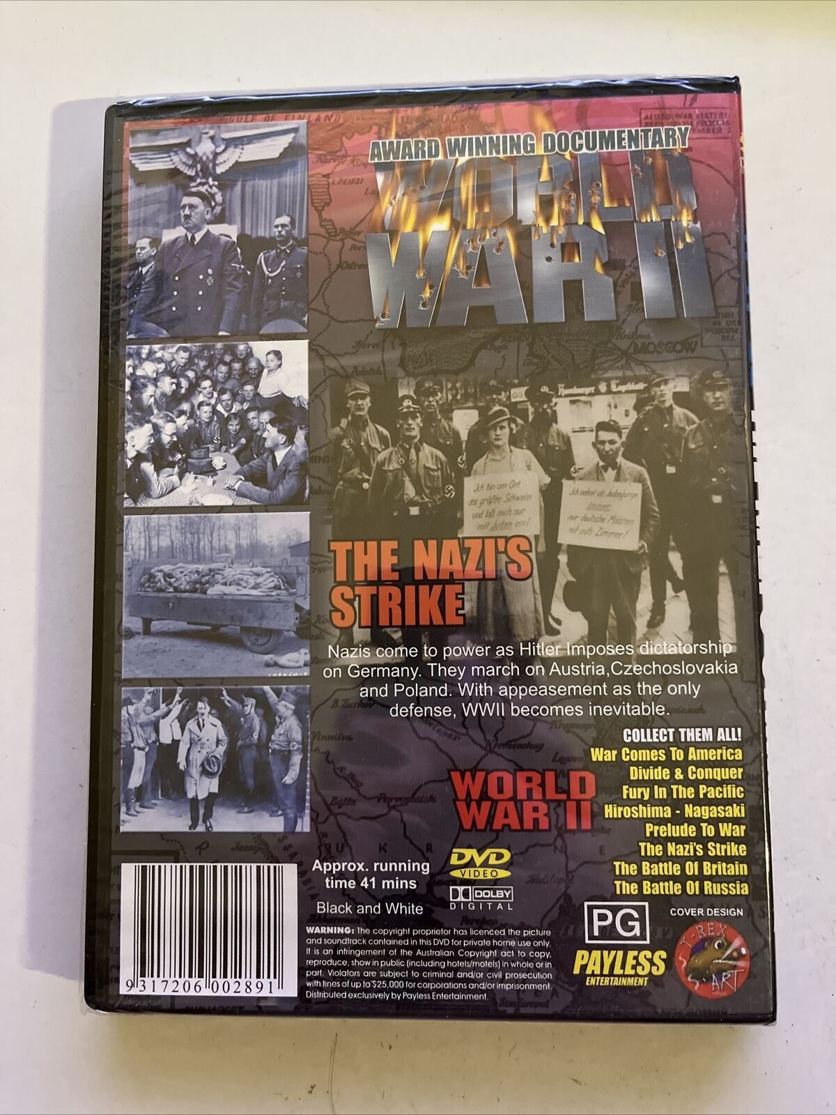 *New Sealed* World War II - The Nazi's Strike (DVD, 1943) All Regions