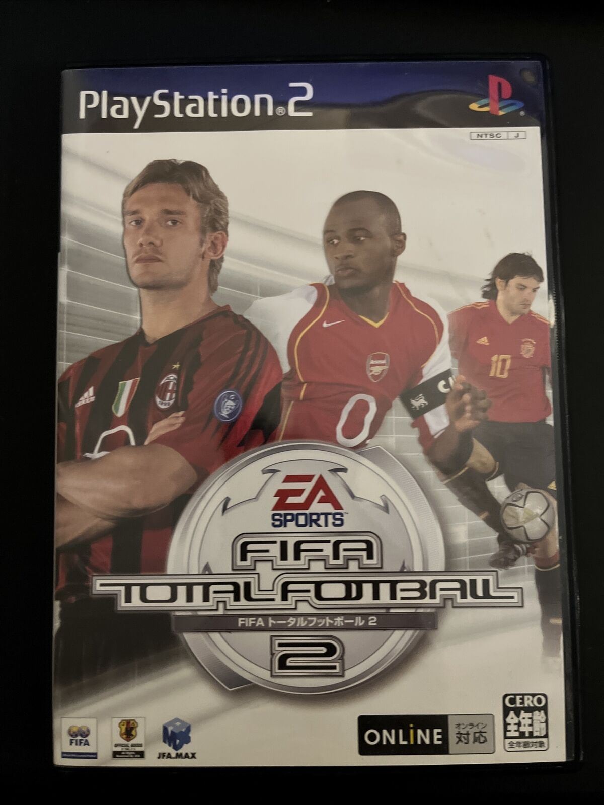 3x FIFA Total Football 2, FIFA 10, FIFA 2001 - PlayStation PS2 NTSC-J Japan
