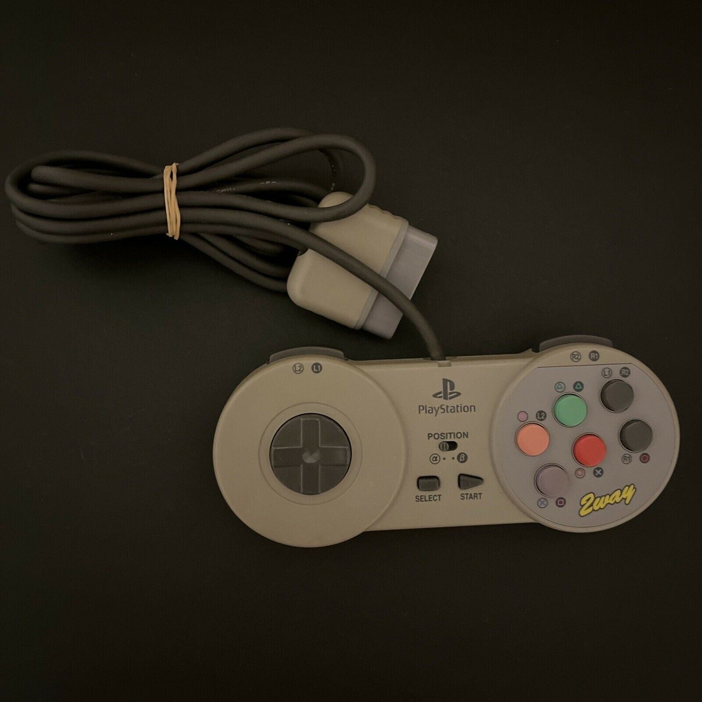 Hori Fighting Commander PS1 PS2 PlayStation Controller 2way SLPH 00009 HPS-08