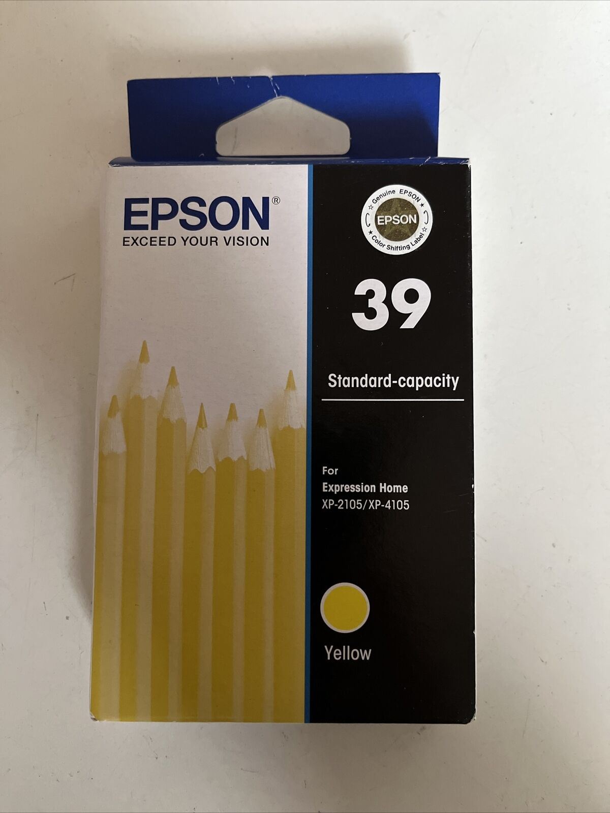 3x Genuine Epson 39 Cyan, Magenta, Yellow Ink Cartridge for XP-4105/XP-2105
