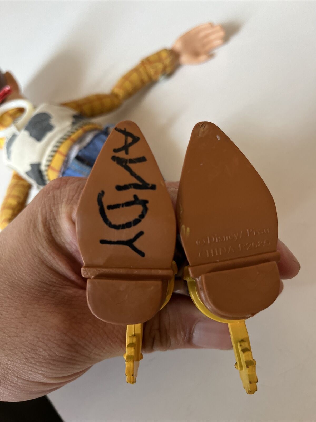 Disney Toy Story Sheriff Woody Talking Action Figure Pull String R2685 working